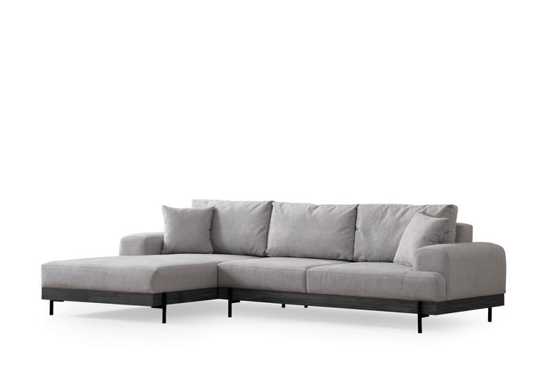 Eti Hjørnesofa 3-seter - Grå - Møbler - Sofaer - Hjørnesofa