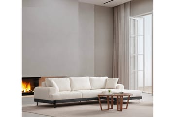 Eti Hjørnesofa 3-seter - Hvit - Møbler - Sofaer - Hjørnesofa