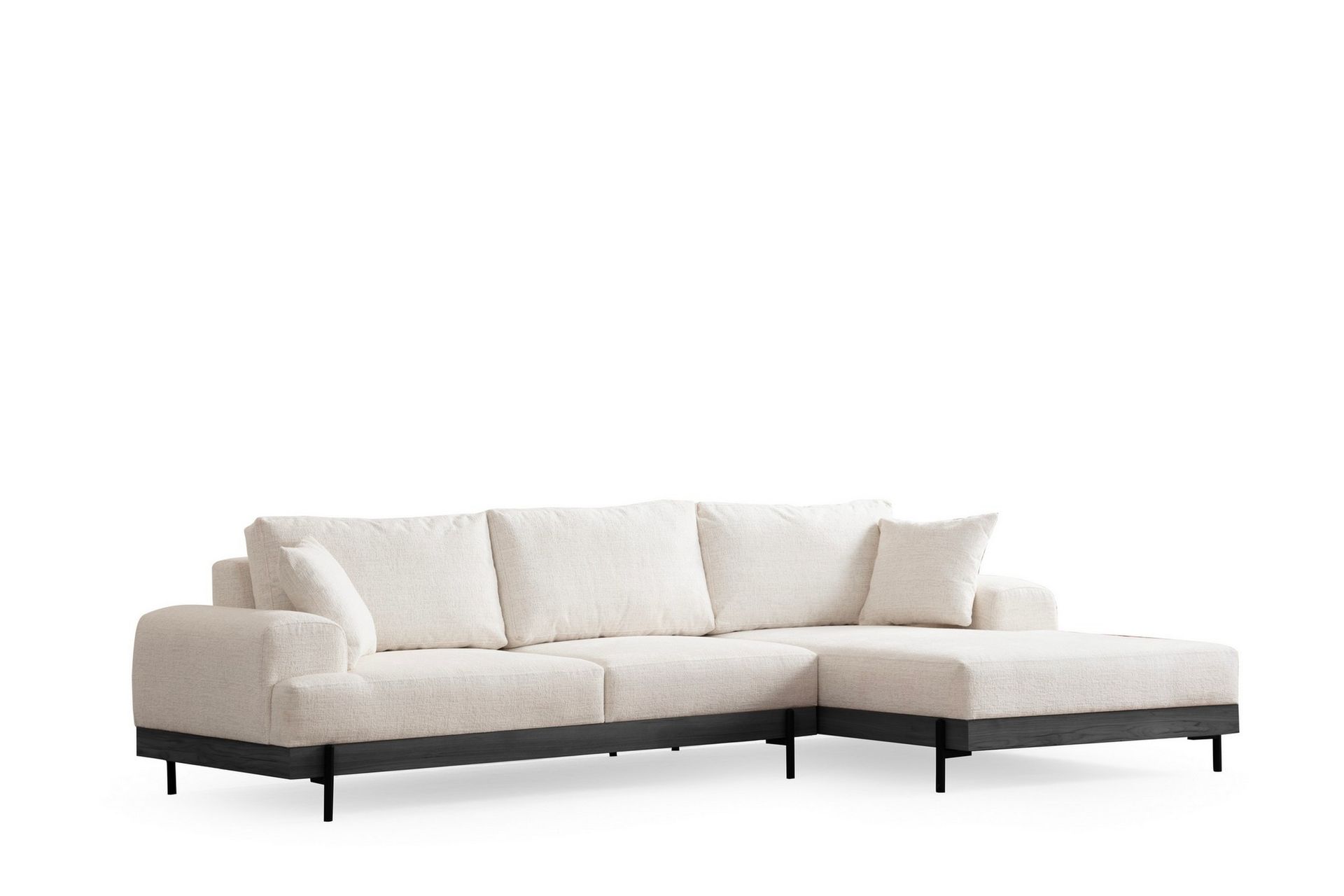 Eti Hjørnesofa 3-seter - Hvit - Møbler - Sofaer - Hjørnesofa