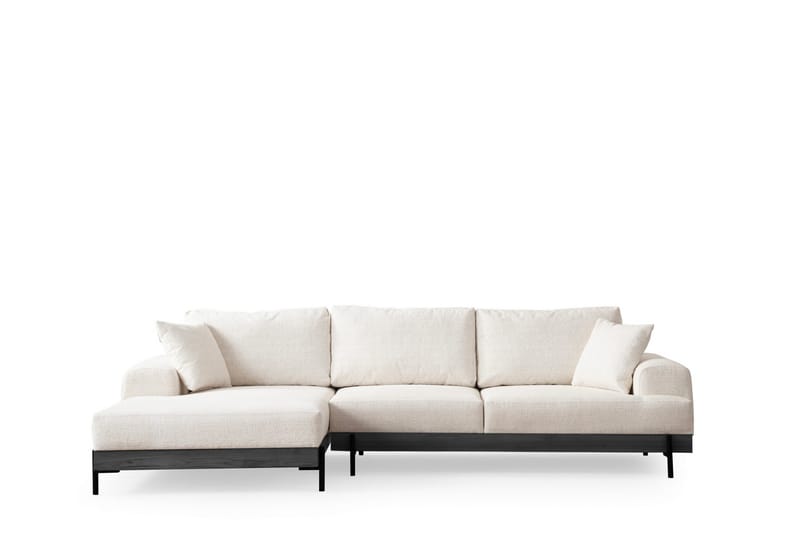 Eti Hjørnesofa 3-seter - Hvit - Møbler - Sofaer - Hjørnesofa