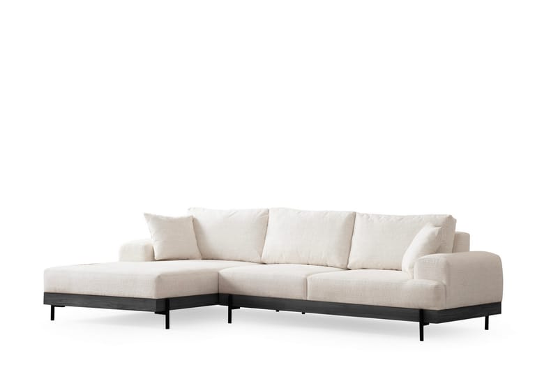 Eti Hjørnesofa 3-seter - Hvit - Møbler - Sofaer - Hjørnesofa
