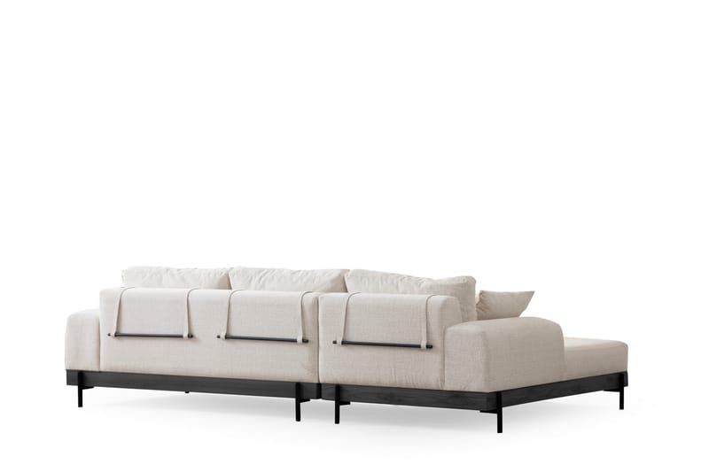 Eti Hjørnesofa 3-seter - Hvit - Møbler - Sofaer - Hjørnesofa