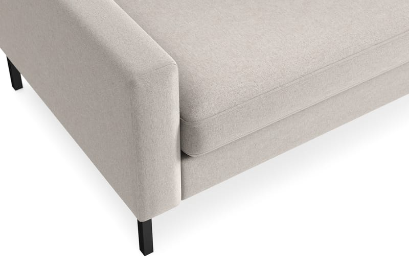 Frillestad 5-seters Høyrevendt L-formet Hjørnesofa i Stoff - Beige - Møbler - Sofaer - Hjørnesofa