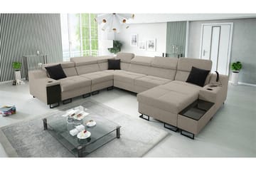 Galbally 5-seters hjørnesofa - Møbler - Sofaer - Sovesofaer - Hjørnesovesofa