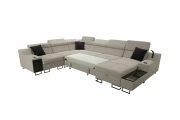 Galbally 5-seters hjørnesofa - Møbler - Sofaer - Hjørnesofa