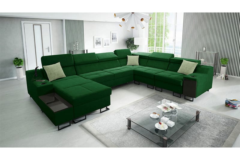 Galbally 5-seters hjørnesofa - Møbler - Sofaer - Hjørnesofa