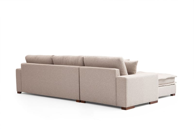 Gladfield Divansofa 3-seters - Beige - Hjørnesofa