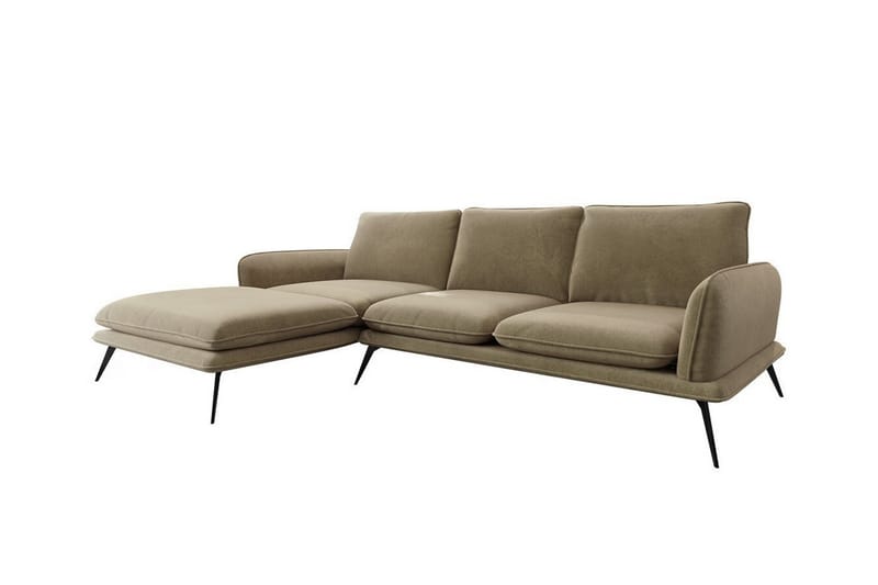 Graystone 3-seters Hjørnesofa - Beige - Hjørnesofa