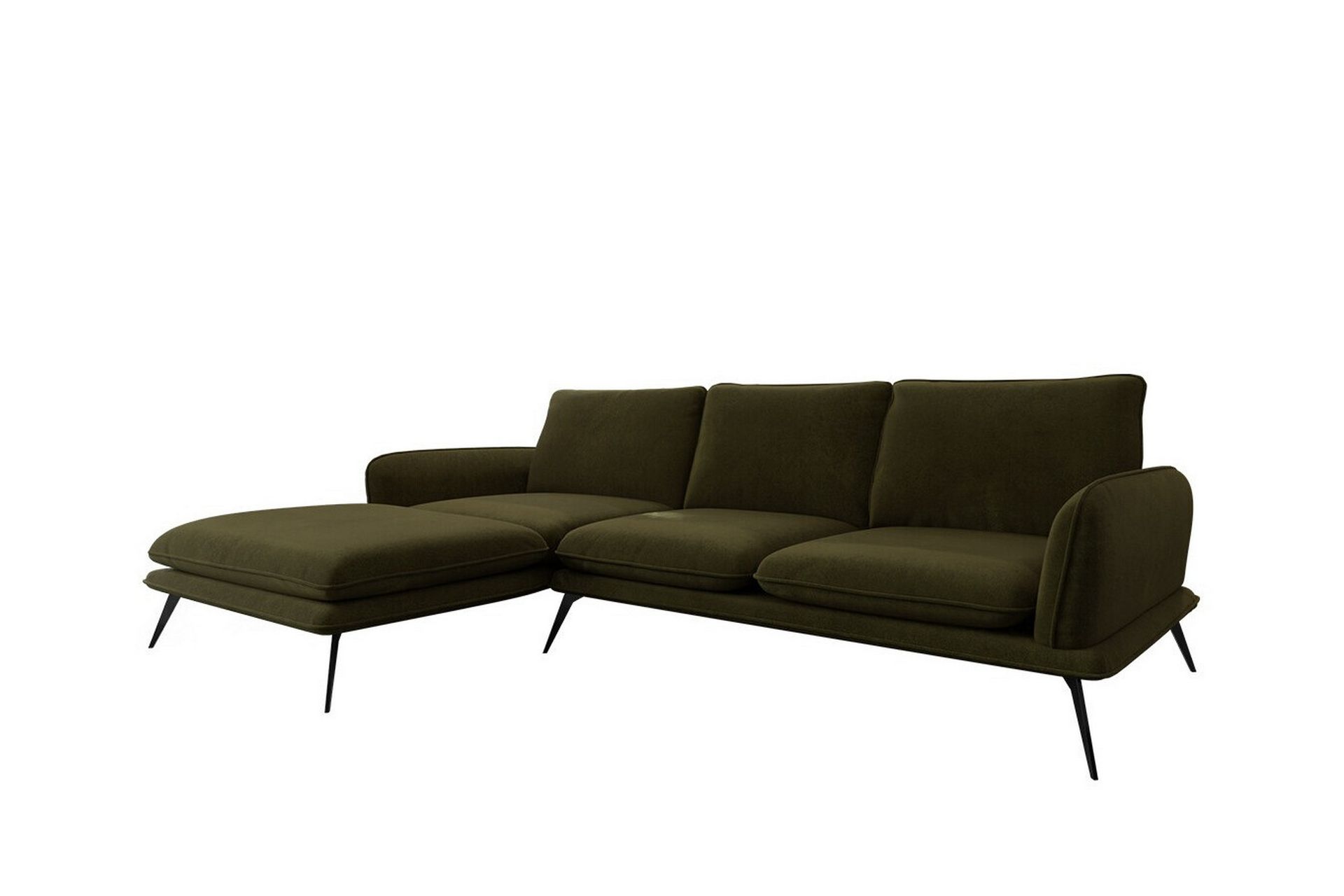 Graystone 3-seters Hjørnesofa - Mørkegrønn - Møbler - Sofaer - Sofa med sjeselong