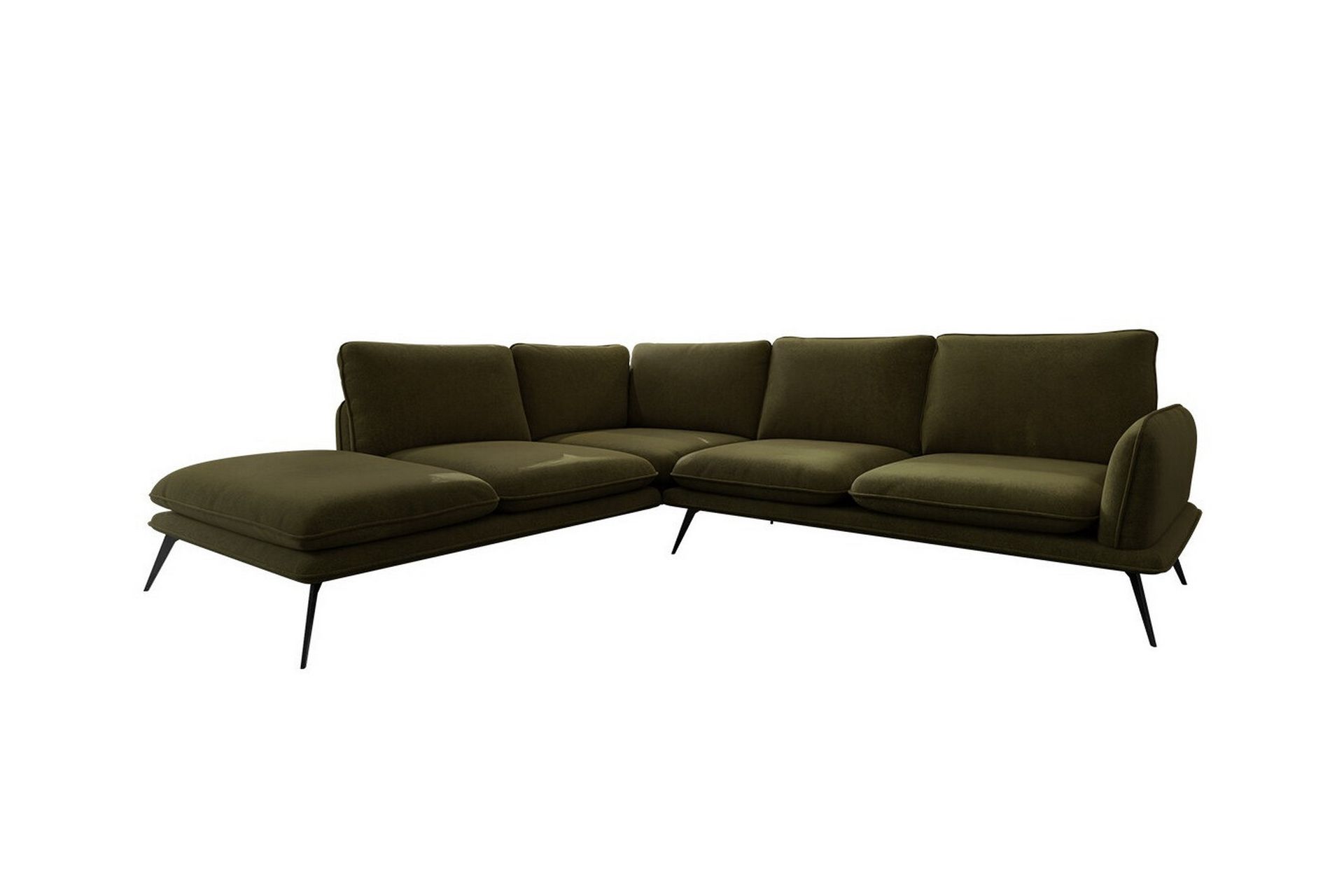 Graystone 4-seters Hjørnesofa - Mørkegrønn - Møbler - Sofaer - Sofa med sjeselong