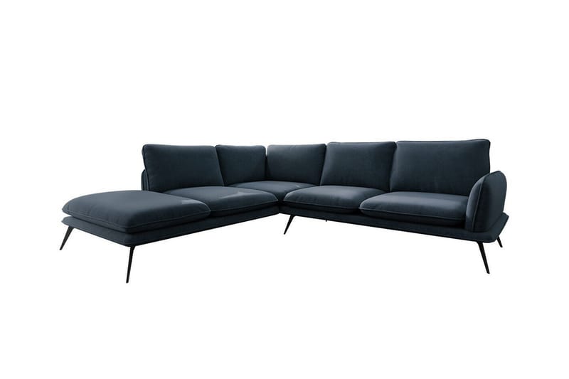 Graystone 4-sits Hörnsoffa Black, undefined