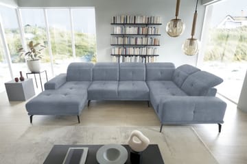 Hagglund Hjørnesofa m. Divan - Lysegrå - Møbler - Sofaer - Hjørnesofa - Hjørnesofa med divan