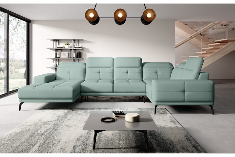 Hagglund Hjørnesofa m. Divan - Lysegrønn - Møbler - Sofaer - Hjørnesofa - Hjørnesofa med divan