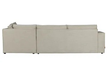 Hearness 3-seters Sofa med Sjeselong Høyre - Beige - Møbler - Sofaer - Sofa med sjeselong - 3 seters sofa med divan
