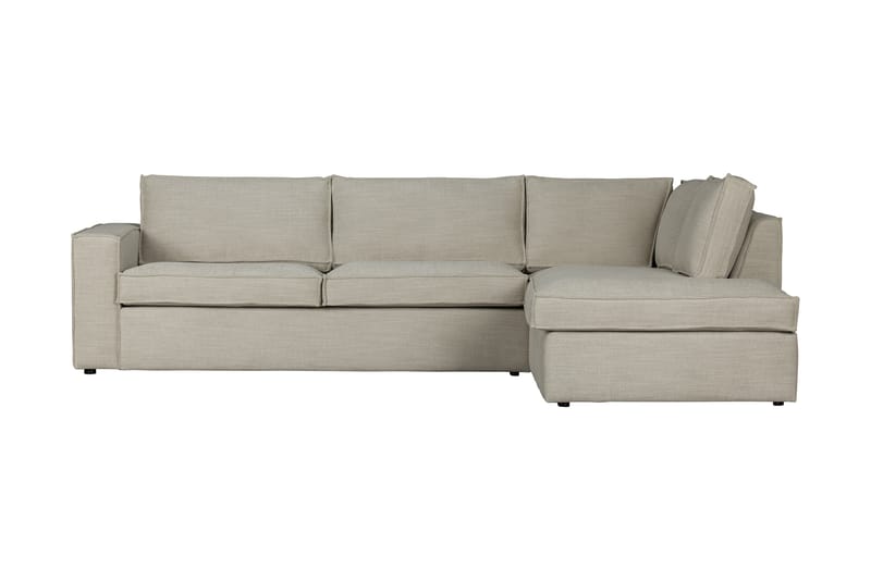 Hearness 3-seters Sofa med Sjeselong Høyre - Natur - Møbler - Sofaer - Hjørnesofa
