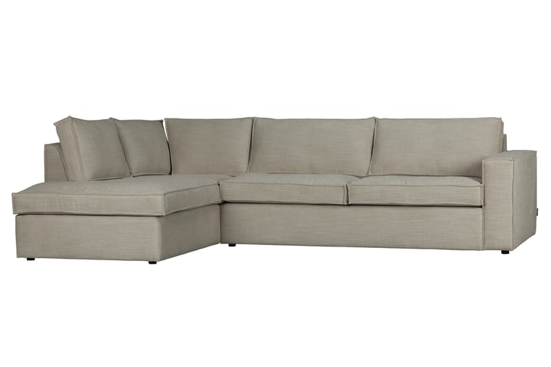 Hearness 3-seters Sofa med Sjeselong Venstre - Natur - Møbler - Sofaer - Hjørnesofa