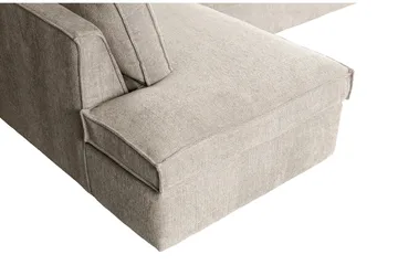 Hearness 3-seters Sofa med Sjeselong Venstre - Natur - Møbler - Sofaer - Sofa med sjeselong - 3 seters sofa med divan