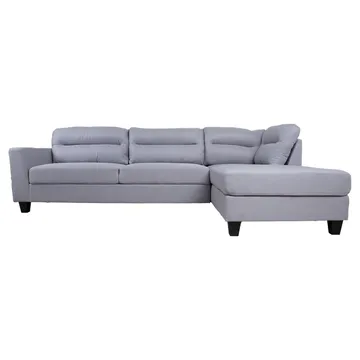 Hjørnesofa Asknor Høyre - Lys grå - Møbler - Sofaer - Sofa med sjeselong