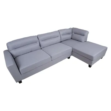 Hjørnesofa Asknor Høyre - Lys grå - Møbler - Sofaer - Sofa med sjeselong
