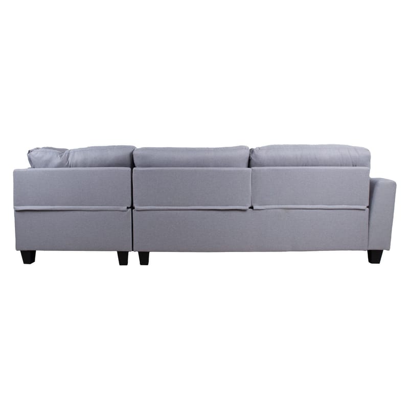 Hjørnesofa Asknor Høyre - Lys grå - Møbler - Sofaer - Hjørnesofa - Hjørnesofa med divan