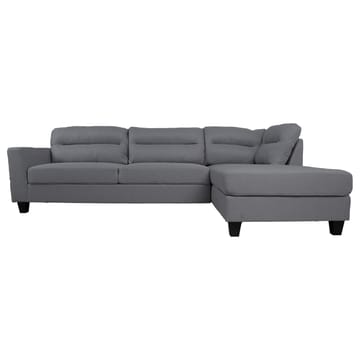 Hjørnesofa Asknor Høyre - Mørk grå - Møbler - Sofaer - Sofa med sjeselong