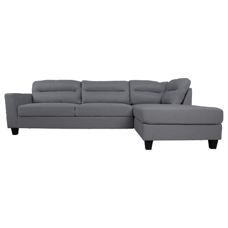 Hjørnesofa Asknor Høyre - Mørk grå - Møbler - Sofaer - Hjørnesofa - Hjørnesofa med divan