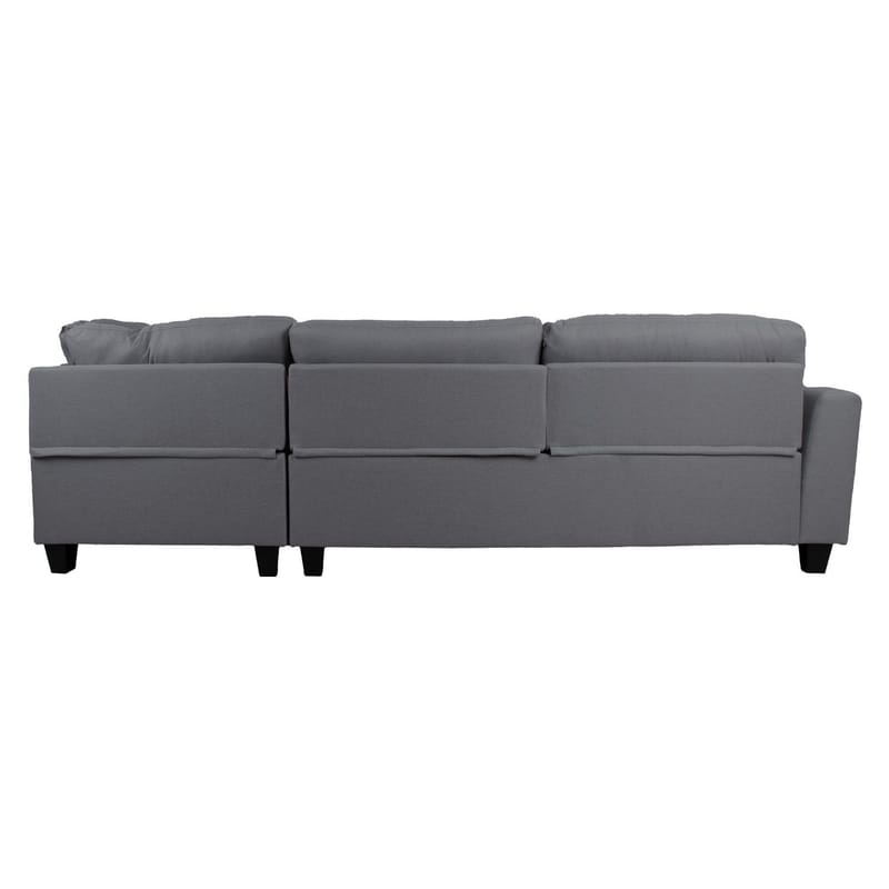 Hjørnesofa Asknor Høyre - Mørk grå - Møbler - Sofaer - Hjørnesofa - Hjørnesofa med divan