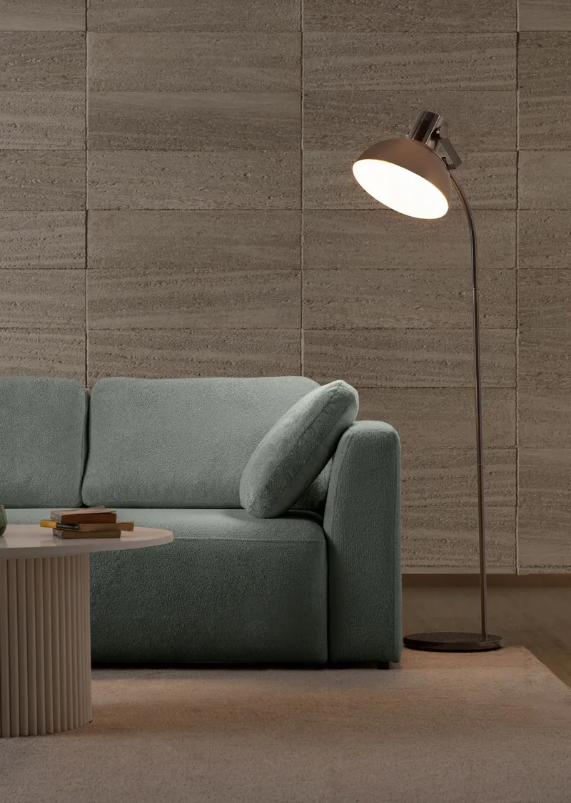 Hjørnesofa Atelier Del Sofa Venezia Venstre (310 x 75 x 105 cm) Liquid Green - Liquid Green - Møbler - Sofaer - Hjørnesofa