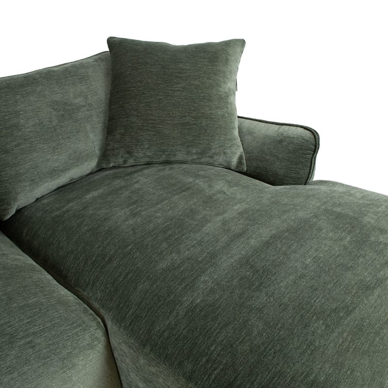 Hjørnesofa Denvi Høyre - mintgrønn - Møbler - Sofaer - Hjørnesofa - Hjørnesofa med divan