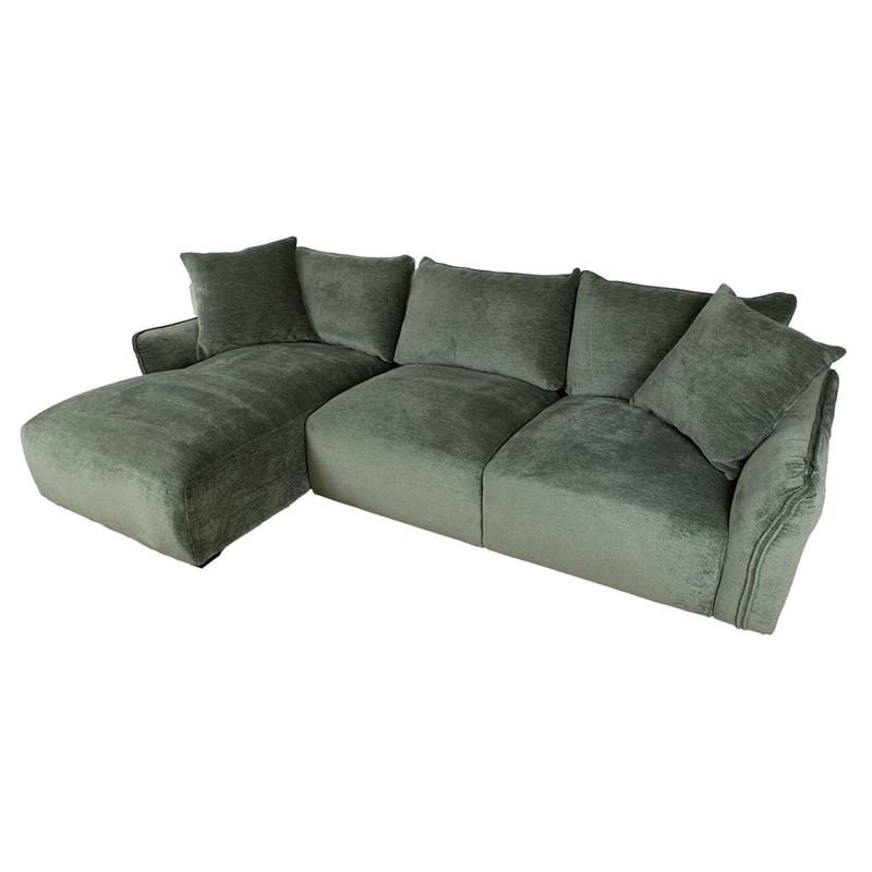 Hjørnesofa Denvi Venstre - mintgrønn - Møbler - Sofaer - Hjørnesofa - Hjørnesofa med divan