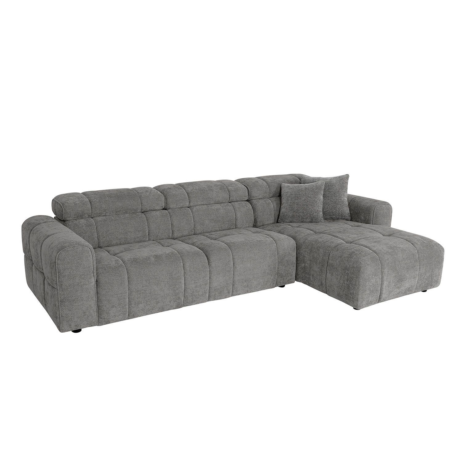 Hjørnesofa HOME4YOU BELISMA høyre hjørne Beige - beige