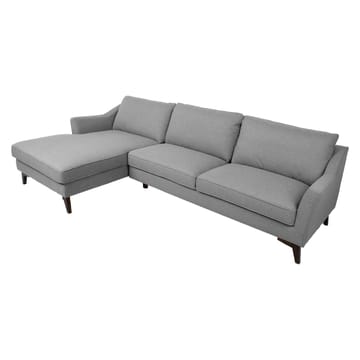 Hjørnesofa HOME4YOU Birgit venstre hjørne grå - grå - Møbler - Sofaer - Sofa med sjeselong