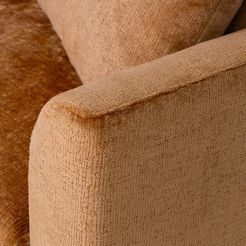 Hjørnesofa HOME4YOU Lartes brun Venstre hjørne - Brun - Møbler - Sofaer - Hjørnesofa - Hjørnesofa med divan