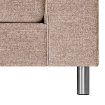 Hjørnesofa HOME4YOU Leila venstre hjørne - Beige - Møbler - Sofaer - Sofa med sjeselong