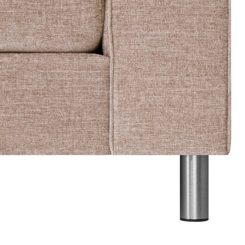 Hjørnesofa HOME4YOU Leila venstre hjørne - Beige - Møbler - Sofaer - Hjørnesofa - Hjørnesofa med divan