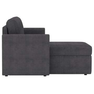 Hjørnesofa Loft24 Nordhus Antrasittgrå Kordfløyel - Antrasitt - Møbler - Sofaer - Hjørnesofa - Hjørnesofa med divan