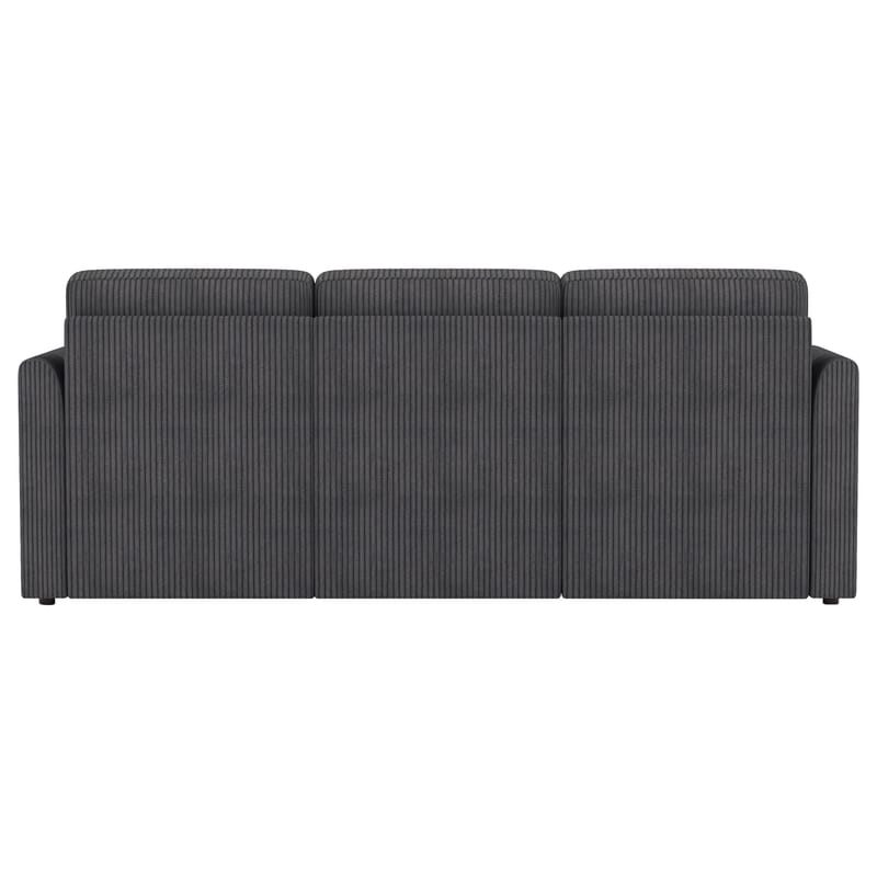 Hjørnesofa Loft24 Nordhus Antrasittgrå Kordfløyel - Antrasitt - Møbler - Sofaer - Hjørnesofa - Hjørnesofa med divan