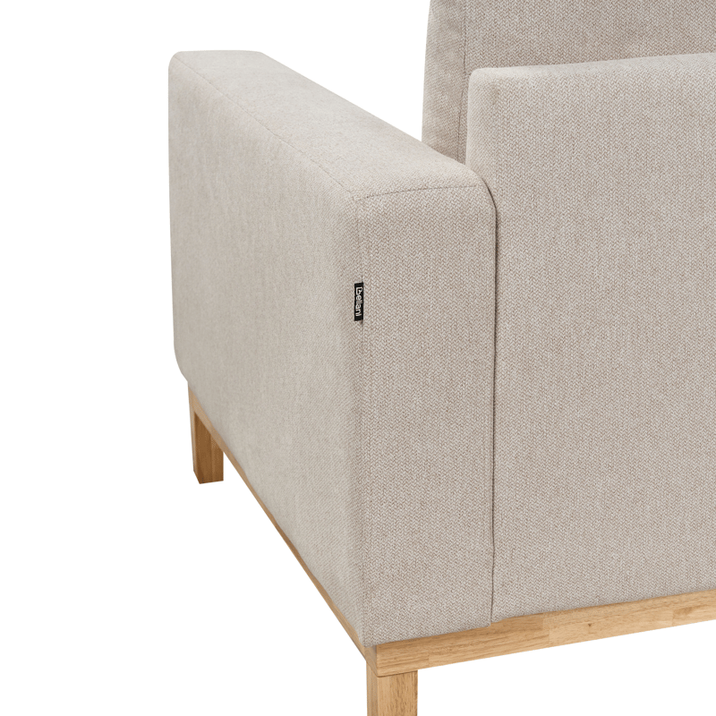 Hjørnesofa Siggard - Beige - Møbler - Sofaer - Sofa med sjeselong - 4 seters sofa med divan