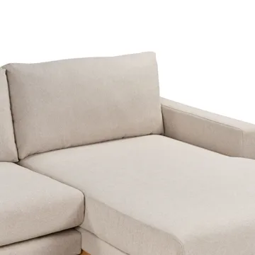 Hjørnesofa Siggard - Beige - Møbler - Sofaer - Sofa med sjeselong - 4 seters sofa med divan