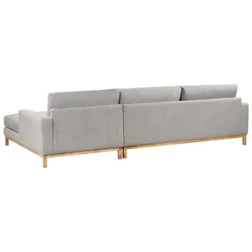 Hjørnesofa Siggard - Grå - Møbler - Sofaer - Sofa med sjeselong - 4 seters sofa med divan