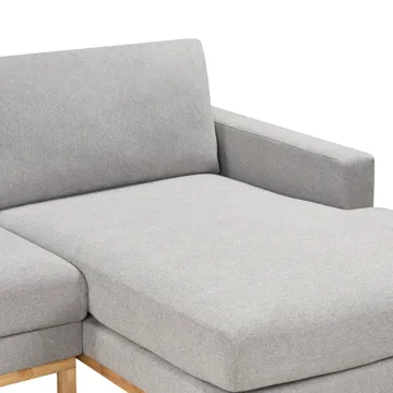 Hjørnesofa Siggard - Grå - Møbler - Sofaer - Sofa med sjeselong - 4 seters sofa med divan