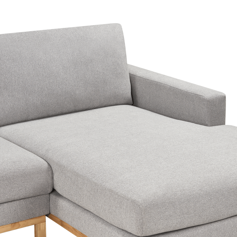 Hjørnesofa Siggard - Grå - Møbler - Sofaer - Sofa med sjeselong - 4 seters sofa med divan