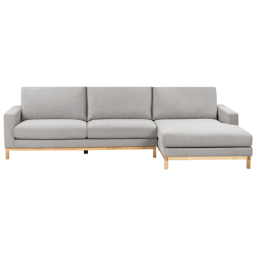 Hjørnesofa Siggard - Grå - Møbler - Sofaer - Sofa med sjeselong - 4 seters sofa med divan
