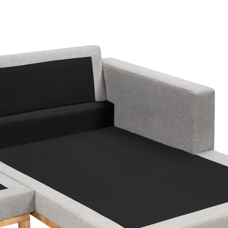 Hjørnesofa Siggard - Grå - Møbler - Sofaer - Sofa med sjeselong - 4 seters sofa med divan