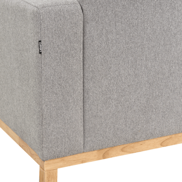Hjørnesofa Siggard - Grå - Møbler - Sofaer - Sofa med sjeselong - 4 seters sofa med divan
