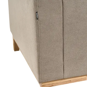 Hjørnesofa Siggard - Taupe - Møbler - Sofaer - Sofa med sjeselong - 4 seters sofa med divan