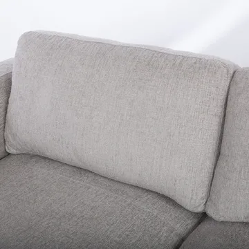 Hjørnesofa Ulnora Venstre - Grå - Møbler - Sofaer - Sofa med sjeselong