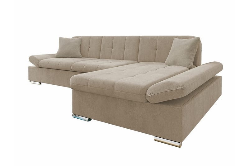 Kintore 3-seters Hjørnesofa - Beige - Møbler - Sofaer - Hjørnesofa
