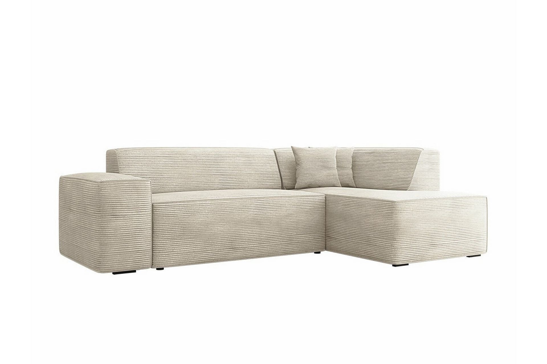 Kintore 3-seters Hjørnesofa - Beige - Møbler - Sofaer - Hjørnesofa