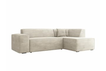 Kintore 3-seters Hjørnesofa - Beige - Møbler - Sofaer - Hjørnesofa